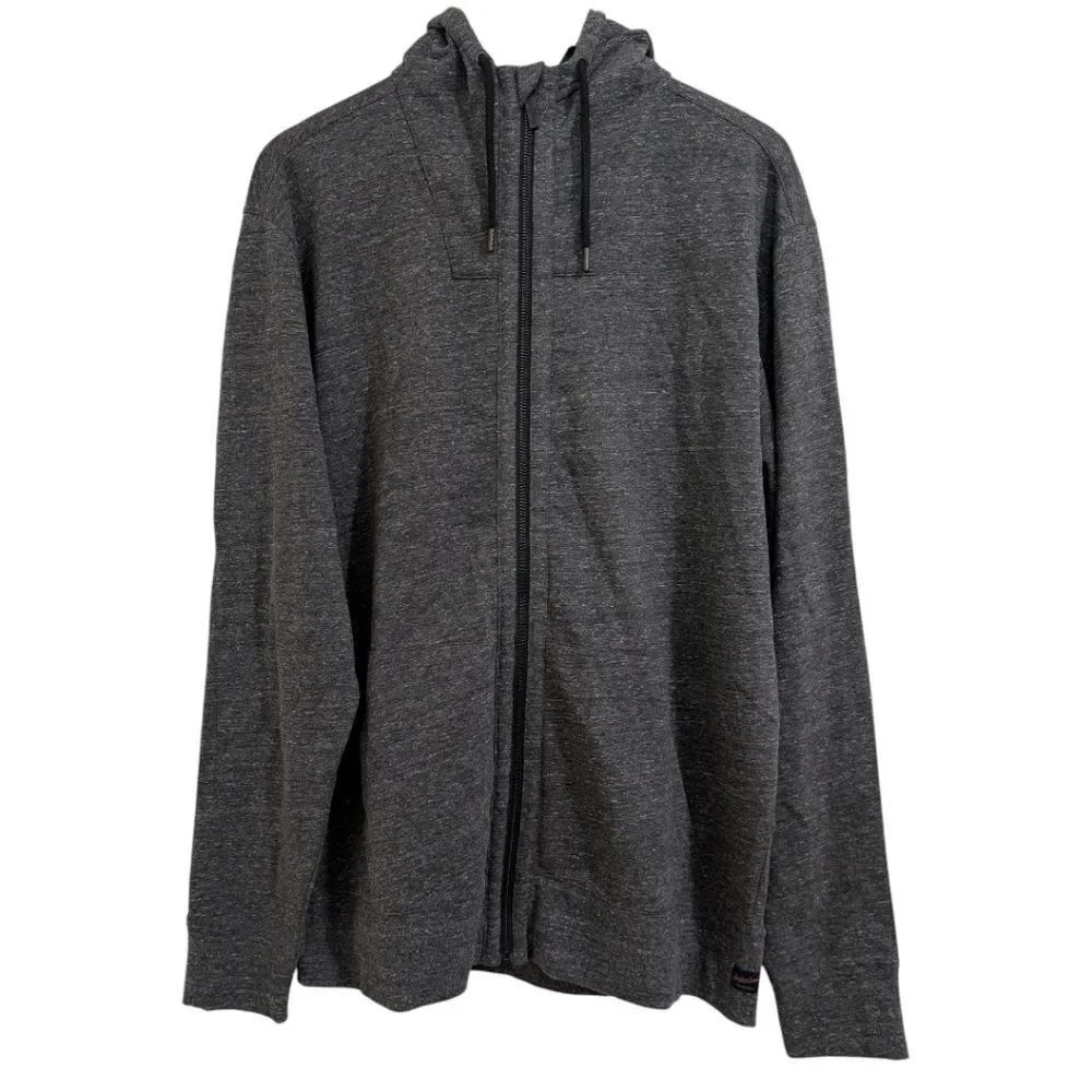 Good Man Brand Charcoal Heather Zip Hoodie - NWT - Size XL